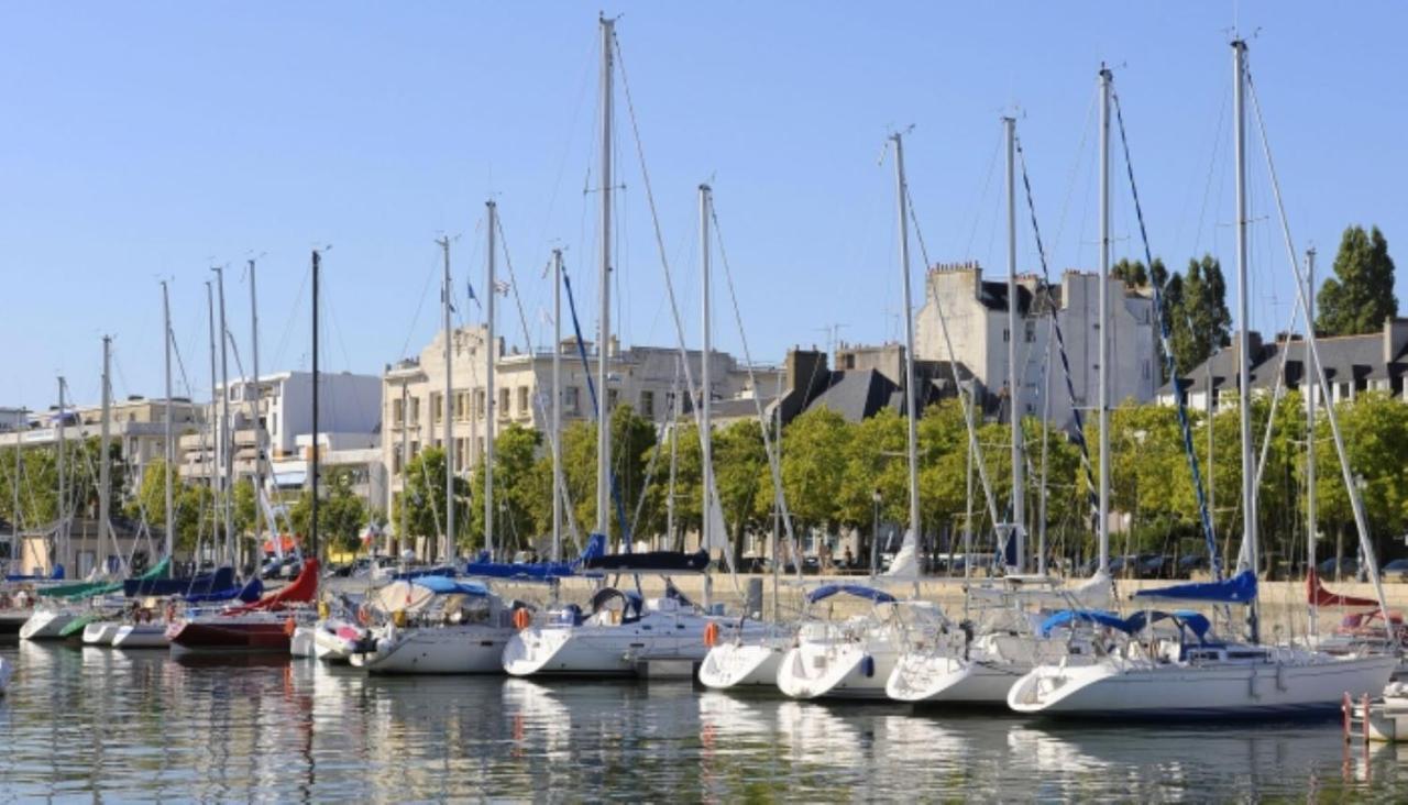 Appartement Cosy Au Coeur De Lorient - Residence Calme Exteriör bild