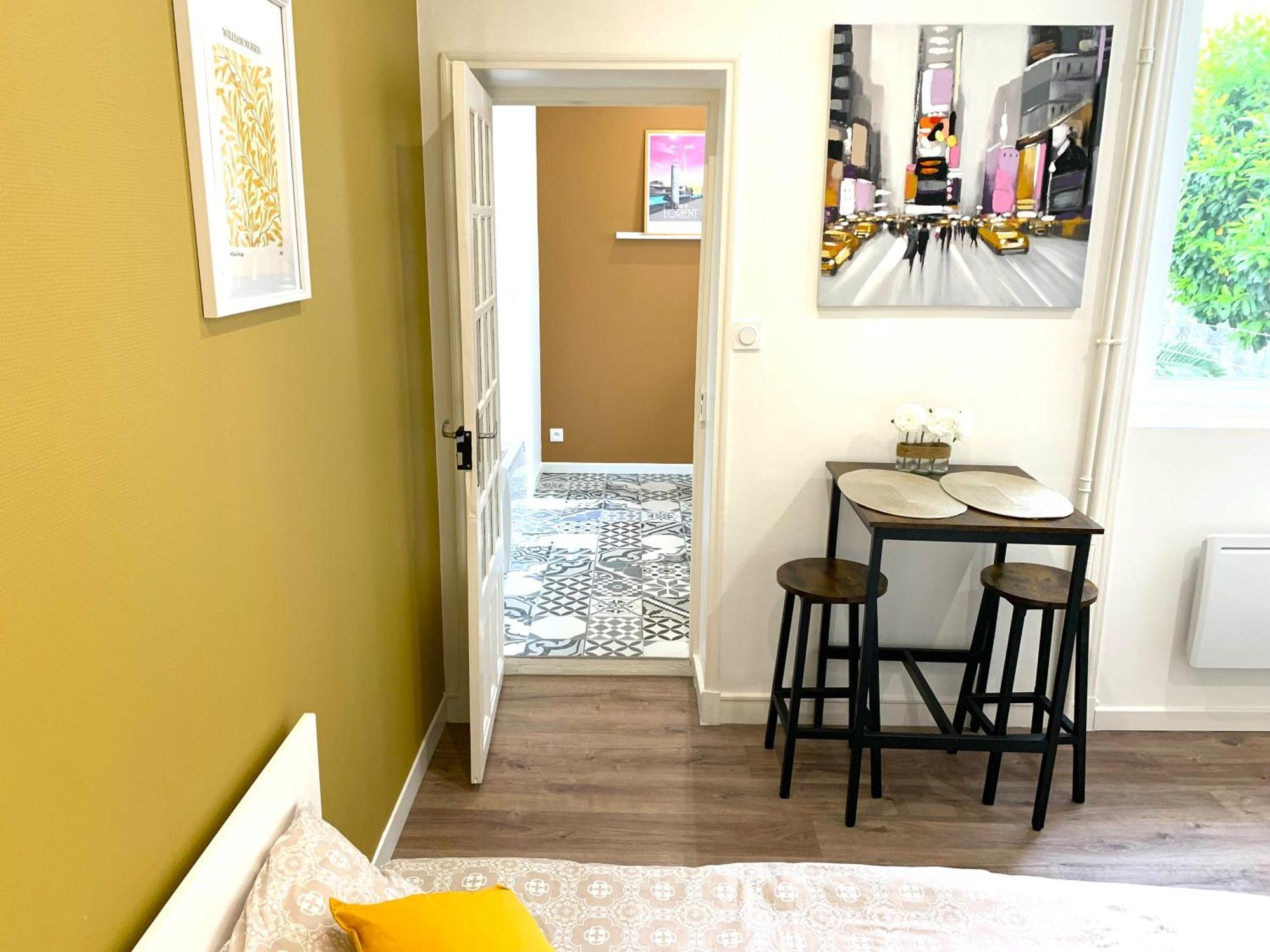 Appartement Cosy Au Coeur De Lorient - Residence Calme Exteriör bild